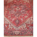 A Kadjar woollen carpet,