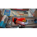 Mixed lot of childrens toys to include H0 scale realistic electric trolley bus system,