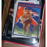 A small collection of assorted military related books and auction catalogues