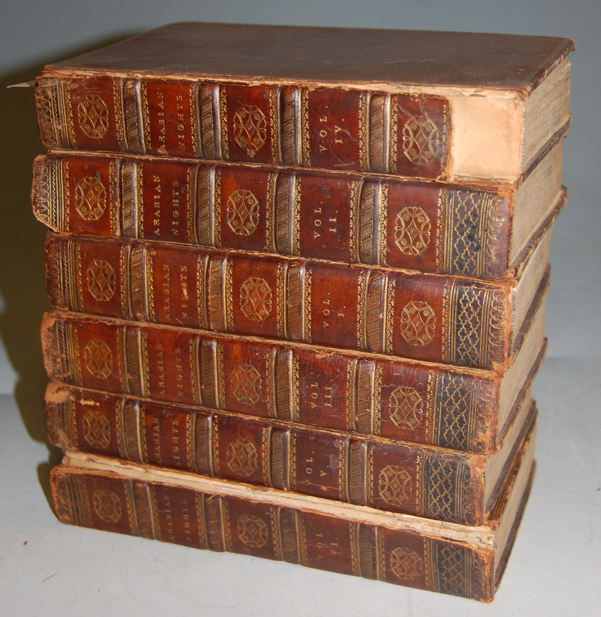 Arabian Nights, six volumes, 1811,