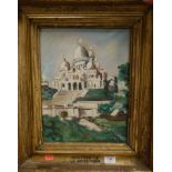 Early 20th century French school - Montmartre, oil on canvas,