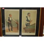 Pair of Vanity Fair Spy prints; after Madeleine Self - Two horseracing prints;