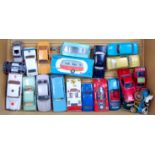 20 loose Continental and European Diecast Vehicles, mixed subjects,