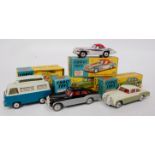 Corgi Toys boxed diecast group, each model is slightly playworn, 4 boxed examples to include No.