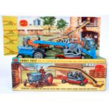 Corgi, Gift Set 47, working conveyor on trailer with Ford 5000 Super Major tractor and driver,
