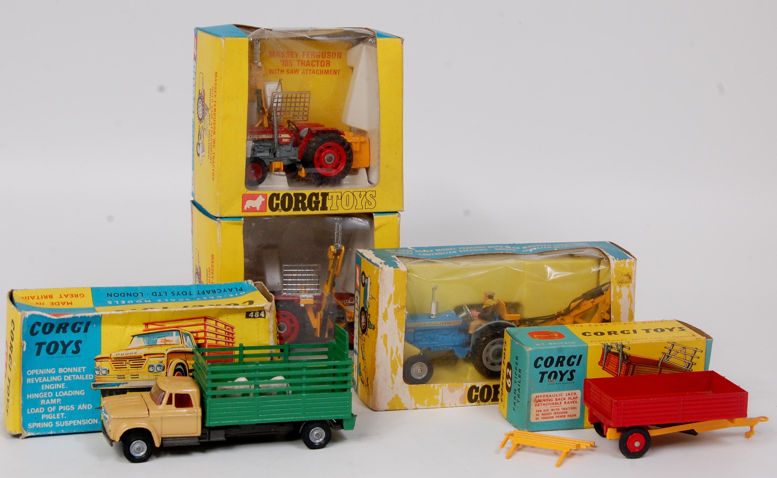 Corgi Toys Boxed Farming Group to include No.