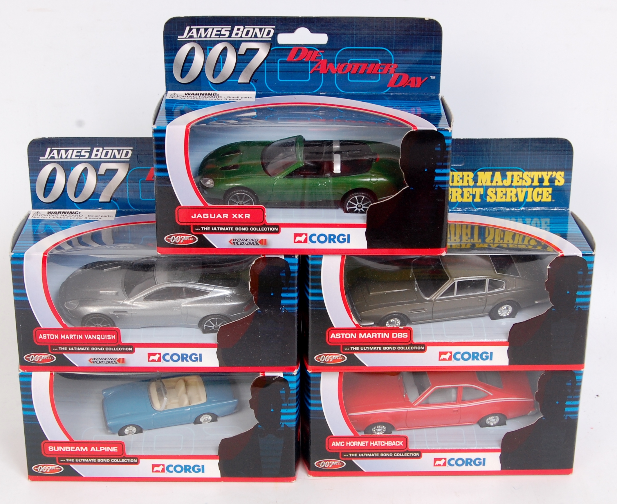 Corgi Ultimate Bond Collection Boxed diecast group,