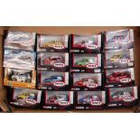 Corgi Mini 7 Racing Club and Rally Boxed Diecast Group, 16 Boxed examples, all appear as issued,