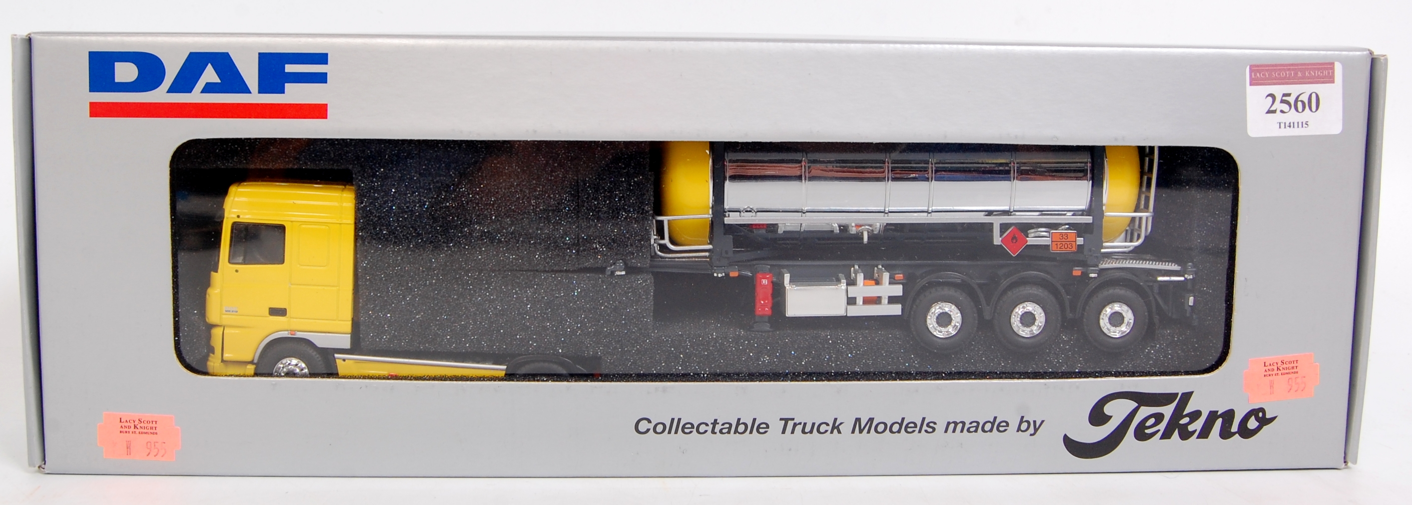 Tekno 1/50th scale Limited Edition Model of a DAF 105.