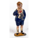 Britains Cococubs, Jonathan - Boy Eating Chocolate Figure, made as promotional item in 1934,