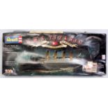 17 assorted mixed scale plastic kits, mixed examples to include ships, Military vehicles,