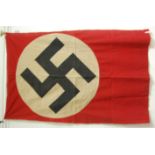 A German Third Reich NSDAP flag,