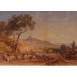 Attributed to Anthony Copley-Fielding (1787-1855) - Dover Castle, watercolour, 35 x 49.