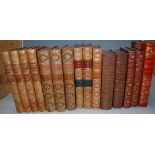 BOX; COLERIDGE S.T., Literary Remains, London 1836, 4 vols, calf, gilt; COTTLE J., Early