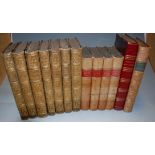 BOX; HAZLITT William, Works, London 1818-1825, 7 vols, 8vo half calf, gilt; FROUDE J.A., Short