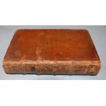 BUTLER Samuel, Hudibras, London Pt I 1710 and Pt II 1709 in one volume, 16mo old calf, 14 plates