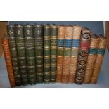 BOX, CAULFIELD James, ...Remarkable Persons..., London 1819, 4 vols, half morrocco, t.e.g, 155