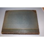SKETCHES IN GERMANY, ITALY AND THE TYROL, folio album, contemporary half morrocco, circa 1820,