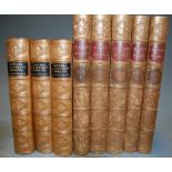 CRABBE George, Works, London 1823, 5 vols, 8vo calf, gilt; FITZGERALD Edward, Letters and Literary