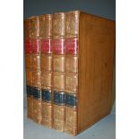 BURNS Robert, Works, London 1801, second edition, 4vols 8vo, with Reliques of Robert Burns collected