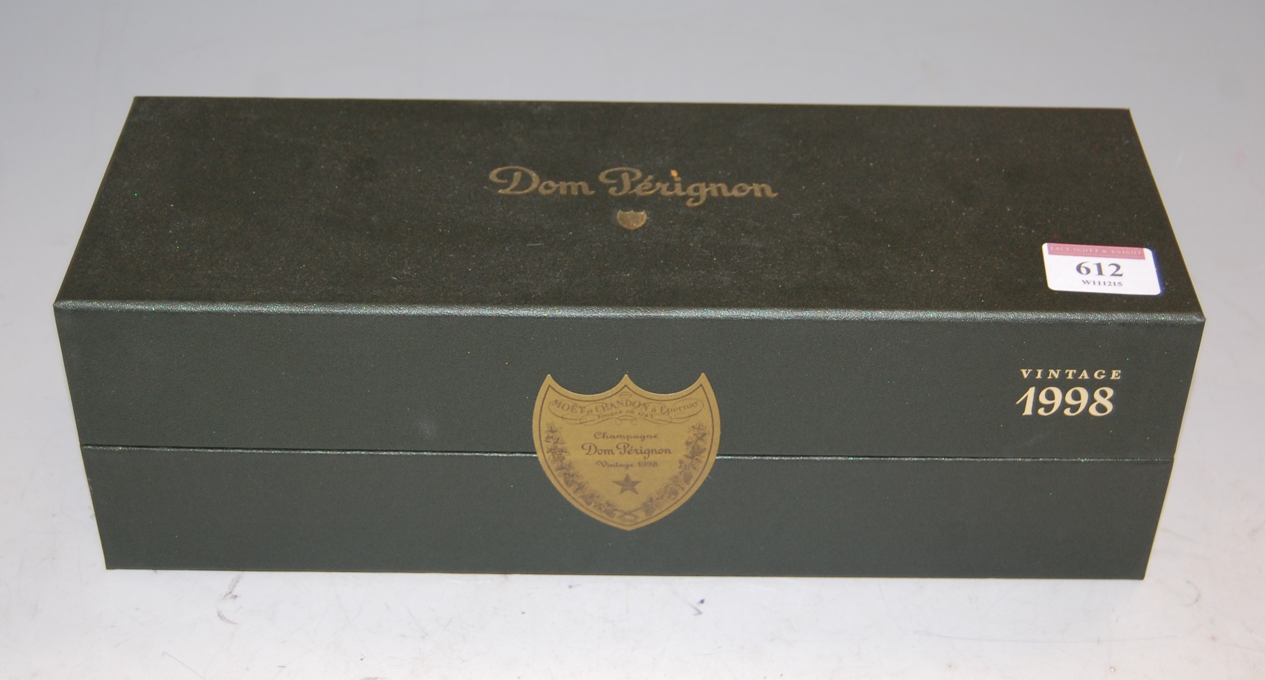 Moet & Chandon Dom Perignon Brut Champagne, 1998, in gift box,