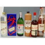 Mixed spirits, to include; one bottle Pernod 100cl 45%,
