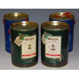 Bell's Old scotch whisky, in Wade porcelain decanters; 1x Christmas 1988,