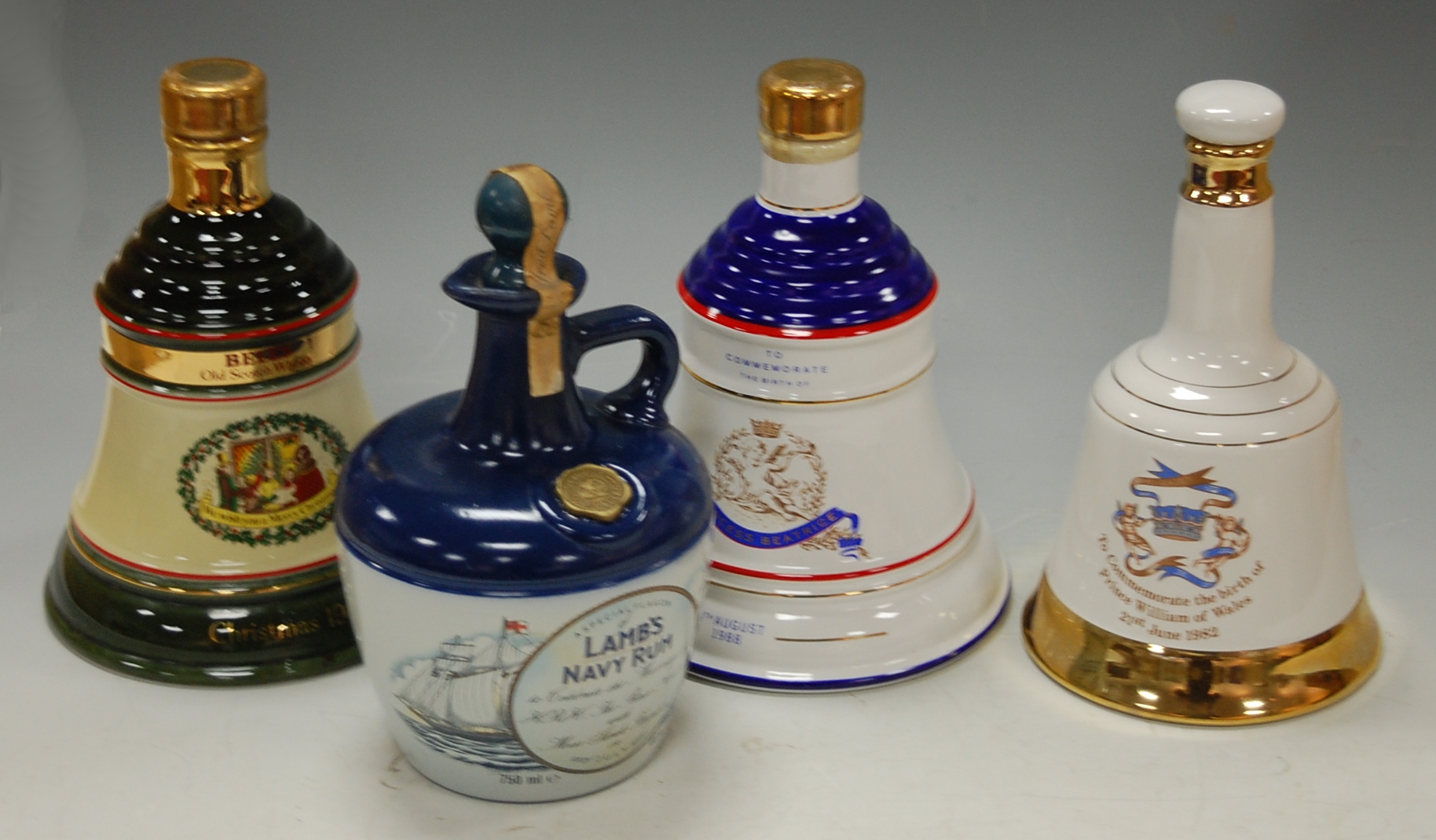 Six various Bell's commemorative scotch whisky decanters, each 70cl and one other 50cl example, - Image 2 of 2