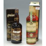 The Glenturret malt liqueur, 75cl, 35%, in carton; and a Mandarine Napoleon liqueur cognac, 70cl,