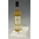 First cask Speyside malt whisky, 1974, 70cl, 46%, cask No.8434, bottle No.