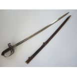 An 1822 Pattern Rifle Regiment Officer's sword, by Busain & Smith, 8 Gerrard Street, London, the