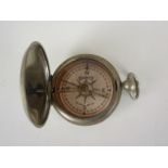 A First World War US Army issue pocket compass