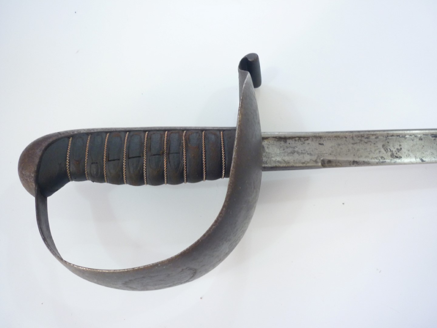 A late 19th Century Brazilian army officer's basket-hilted back sword - Image 2 of 4