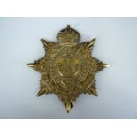 A post 1901 Duke of Cornwall's Light Infantry other rank's pagri badge