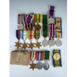 An extensive Boer War and Great War Meritorious Service and campaign medal group comprising Edward