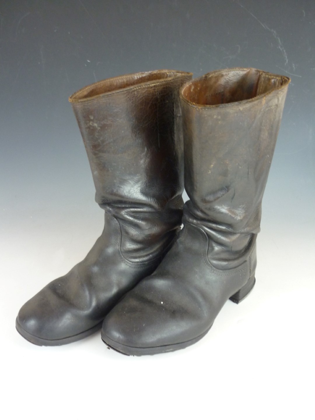 A pair of Second World War German Wehrmacht issue boots