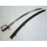 A 1796 Pattern light cavalry sabre