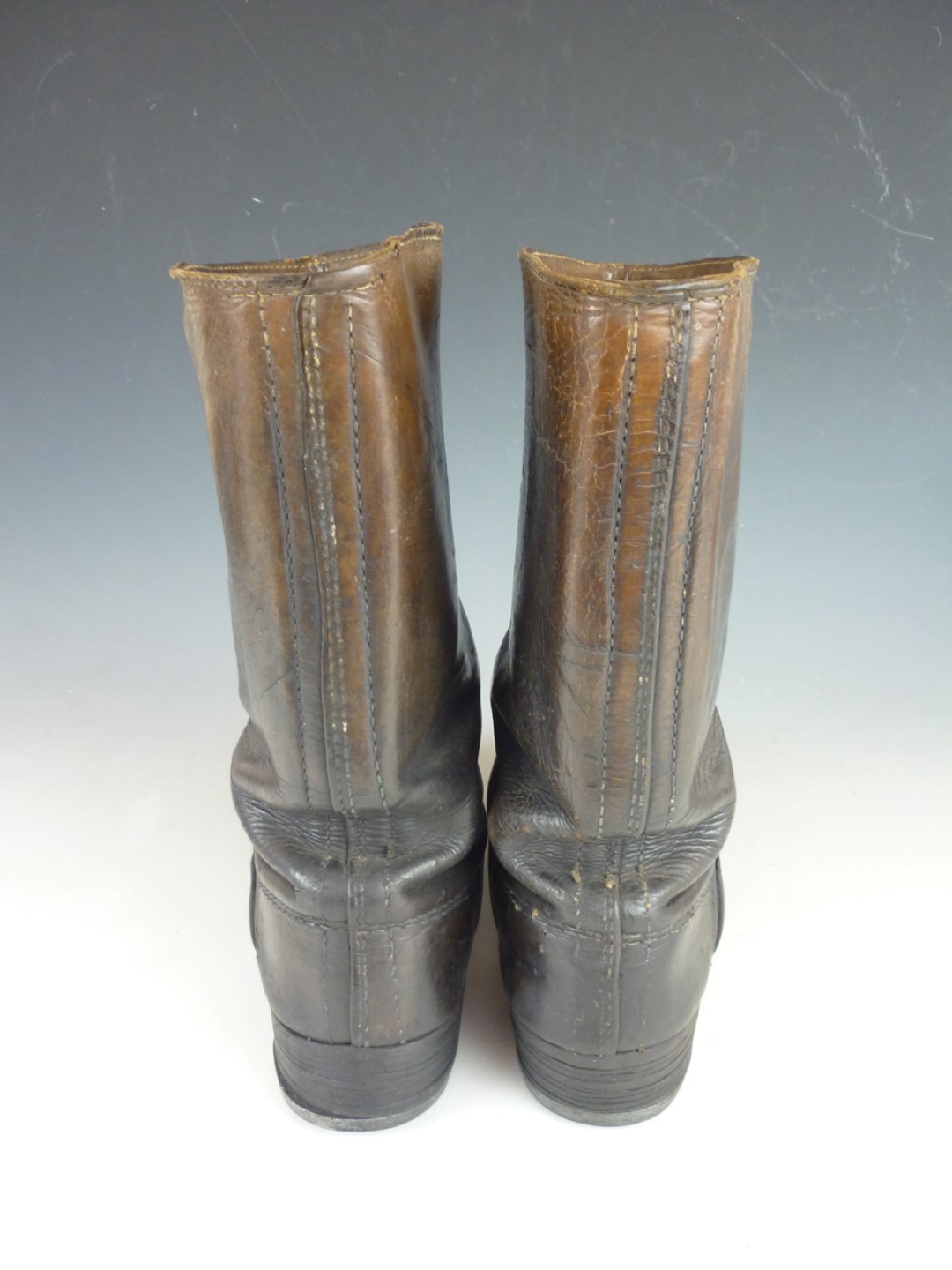 A pair of Second World War German Wehrmacht issue boots - Image 2 of 3