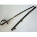 An Austrian M'1850 cavalry sabre