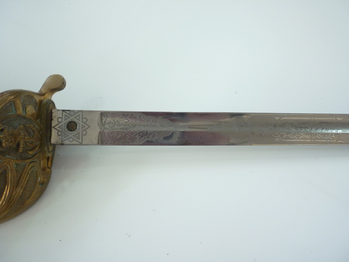 An early 20th Century Royal Navy officer's sword by Goodman's Navy and Army Officers' Uniform - Image 4 of 4