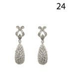 White gold and diamonds earrings