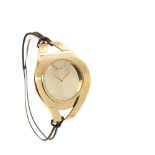 Steel and gold plated Clavin Klein wristwatch Reloj Calvin Klein de pulsera para señora. En acero