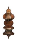 Copper water pitcher. Aguamanil en cobre sobre plafón en madera de roble, fles. del s.XIX. 126 x