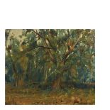 Landscape. Oil on canvas Ramon Barnadas (Olot, 1915-1985) Paisaje. Óleo sobre tela. Firmado y