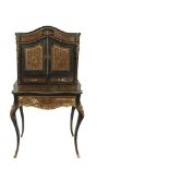 Napoleon III writing desk, late 19th century. Escritorio Napoleón III, fles. del s.XIX. Madera