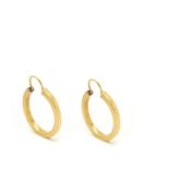 Gold earrings Pendientes criolla en oro.,Starting Price: €100