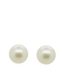 Gold and Australian pearl earrings Pendientes dormilona en oro con perla Australiana de 12 mm.,