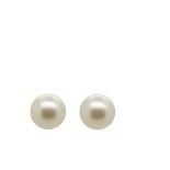 Pendientes dormilona en oro con perla Australiana de 12 mm.   Gold and Australian pearl earrings