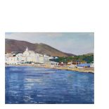 Rafael Duran (Terrassa, 1931-Barcelona, 2015) Cadaqués. Óleo sobre tela. Firmado. 73 x 92 cm.