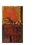 Joaquim Hidalgo (Cantallops, 1933-2011) Bodegón alargado. Óleo sobre tabla. Firmado. Titulado y